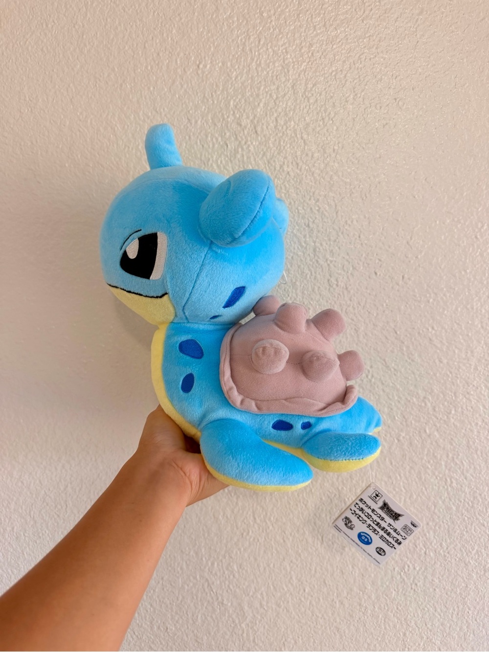 Authentic Japan Banpresto Pokémon Lapras Plushies Size: 10”